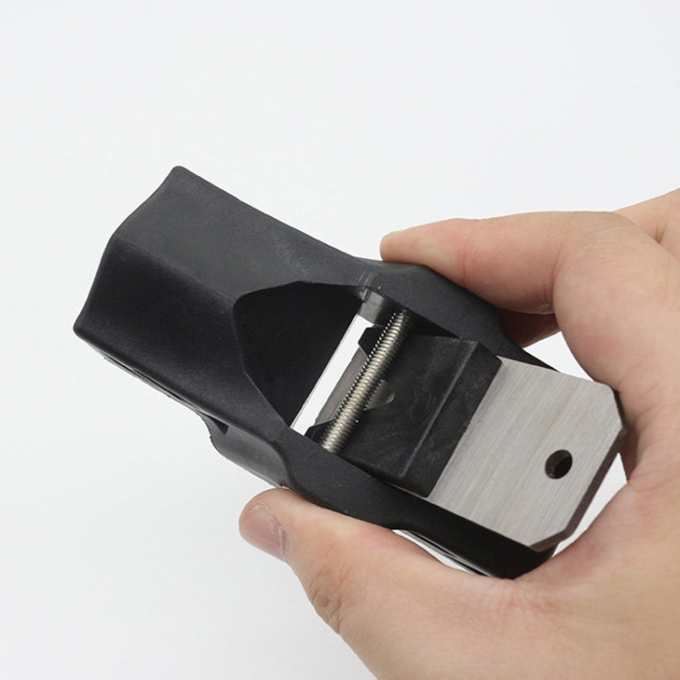 Mini pialla per la lavorazione del legno in plastica con manico da 108 mm, 108mm