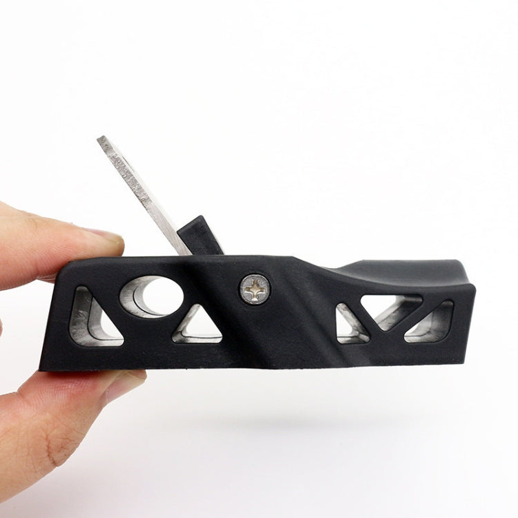 Mini pialla per la lavorazione del legno in plastica con manico da 108 mm, 108mm