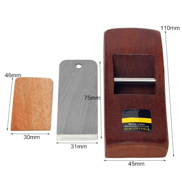 Mini pialla a mano per legno 10.8x4.4x2.9 cm