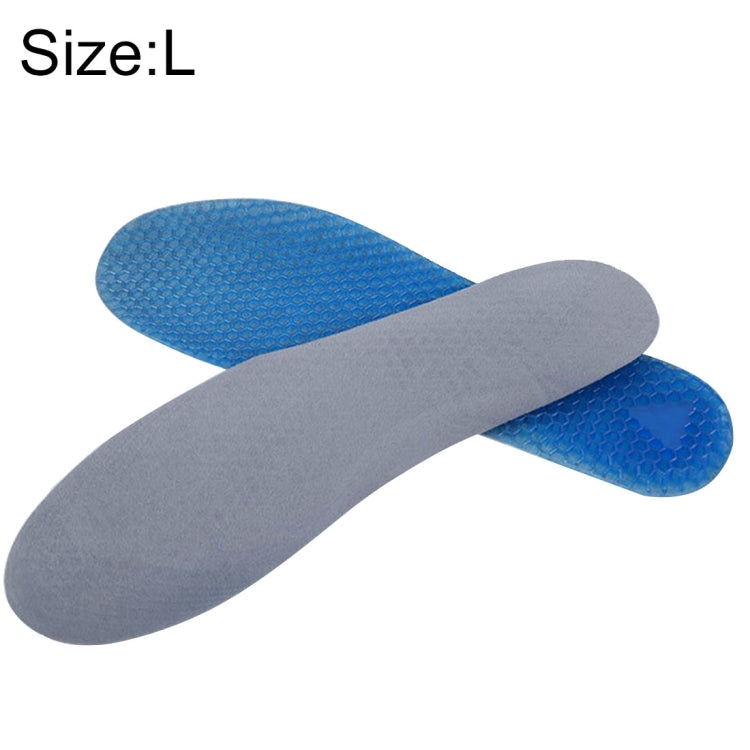 Solette ammortizzanti in pelle scamosciata taglia L 41-46