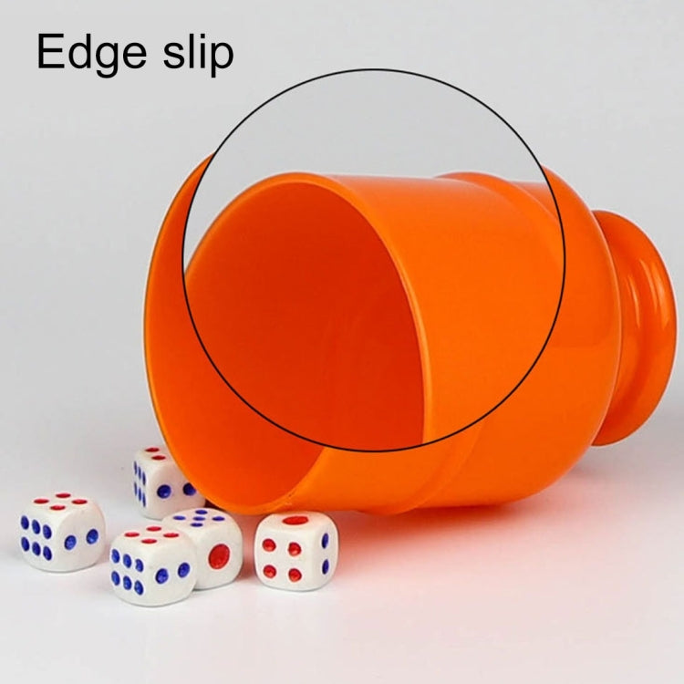 Tazza shaker per dadi in plastica da 10 pezzi con barra inferiore per discoteche Accessori KTV Intrattenimento Giochi da tavolo senza dadi, consegna colore casuale, 10 PCS Dice Cup