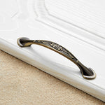 Maniglia per cassetto armadio in lega di zinco bronzo 96 mm
