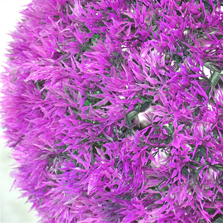 Erba artificiale pianta palla topiaria matrimonio evento casa decorazione esterna ornamento da appendere, diametro: 4,7 pollici, 4.7 inch
