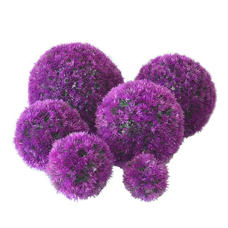 Erba artificiale pianta palla topiaria matrimonio evento casa decorazione esterna ornamento da appendere, diametro: 4,7 pollici, 4.7 inch