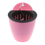 Fioriera autoirrigante in plastica 13x8,5x13 cm