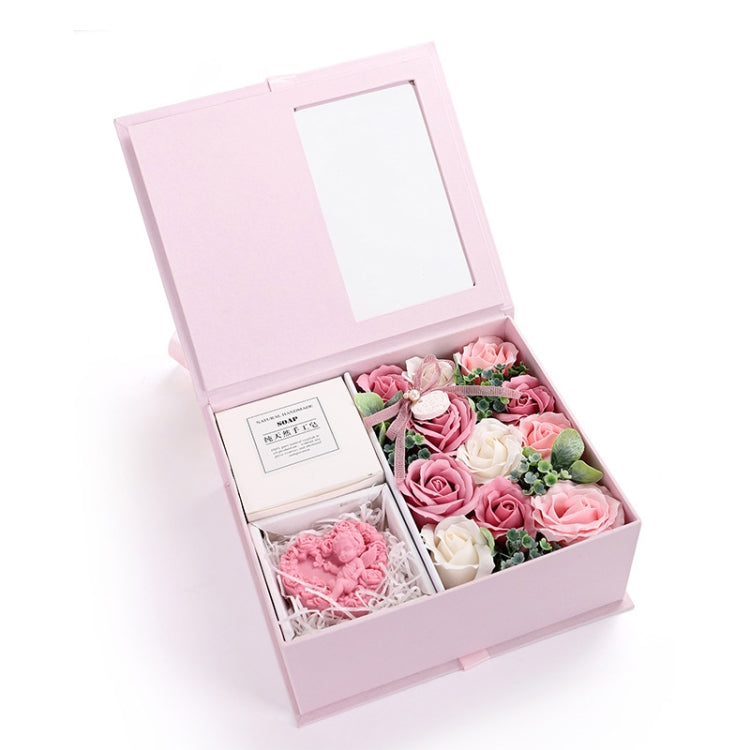 Ricordo creativo della scatola regalo del fiore del sapone del regalo di San Valentino