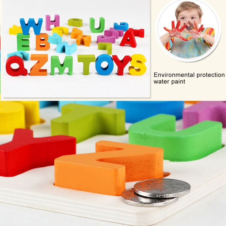 QZM-0023 Arcobaleno Bambini Educazione precoce Blocchi di costruzione in legno Giocattoli Giocattoli educativi di interazione genitore-figlio, Dimensioni: 32 * 32 * 3 cm