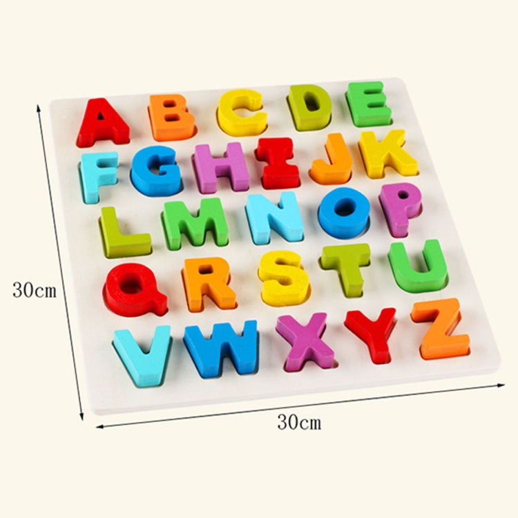 QZM-0023 Arcobaleno Bambini Educazione precoce Blocchi di costruzione in legno Giocattoli Giocattoli educativi di interazione genitore-figlio, Dimensioni: 32 * 32 * 3 cm
