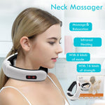 Massaggiatore collo con shock elettrico e 16 velocità