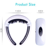 Massaggiatore per il collo con shock elettrico per uso domestico Massaggiatore per il corpo intelligente, plug-in, Old Plug-in