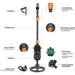 Metal Detector MD1008A con schermo LCD e allarme sonoro