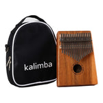 Kalimba a 17 toni in legno di acacia 23x19 cm