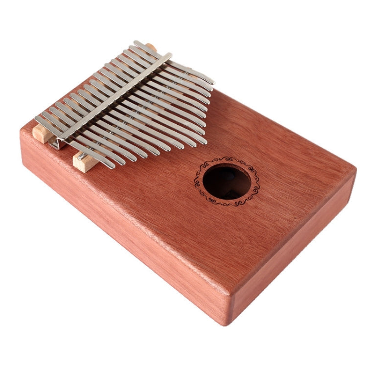 Kalimba a 17 toni in legno di acacia 23x19 cm