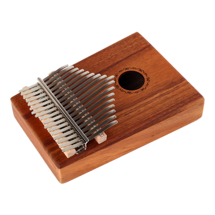 Kalimba a 17 toni in legno di acacia 23x19 cm