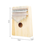 Kalimba a 17 Toni Pianoforte per Pollice 20x12x5 cm