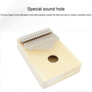 Pianoforte per pollice Kalimba a 17 toni Pianoforte per dita Kalimba per bambini fai-da-te, Kalimba Thumb Piano