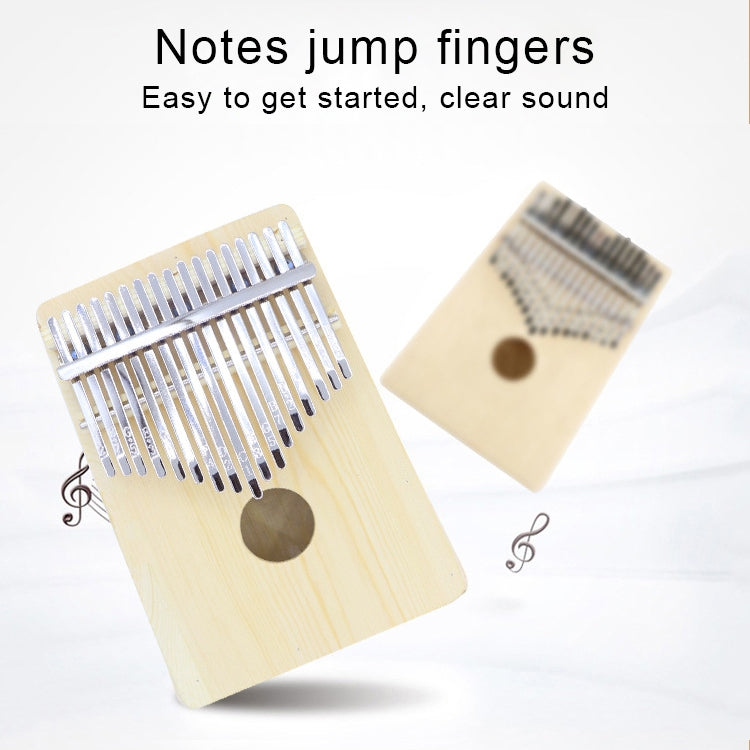 Kalimba a 17 Toni Pianoforte per Pollice 20x12x5 cm
