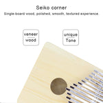 Kalimba a 17 Toni Pianoforte per Pollice 20x12x5 cm