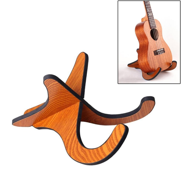 Mensola in legno pieghevole per ukulele e violino