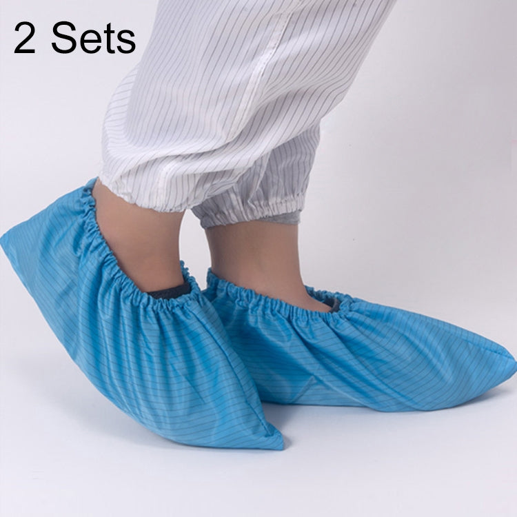 2 set copriscarpe antistatici a righe, dimensioni: dimensioni libere, Shoe Cover