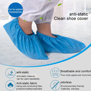 2 set copriscarpe antistatici a righe, dimensioni: dimensioni libere, Shoe Cover
