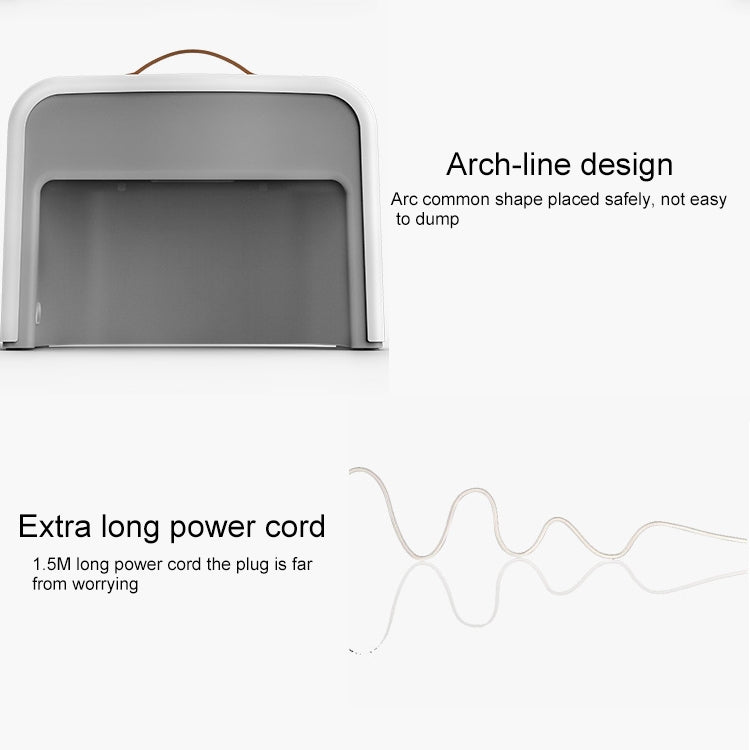 Scaldapiedi per ufficio domestico Riscaldatore elettrico Ventilatore di aria calda Scaldapiedi a induzione intelligente