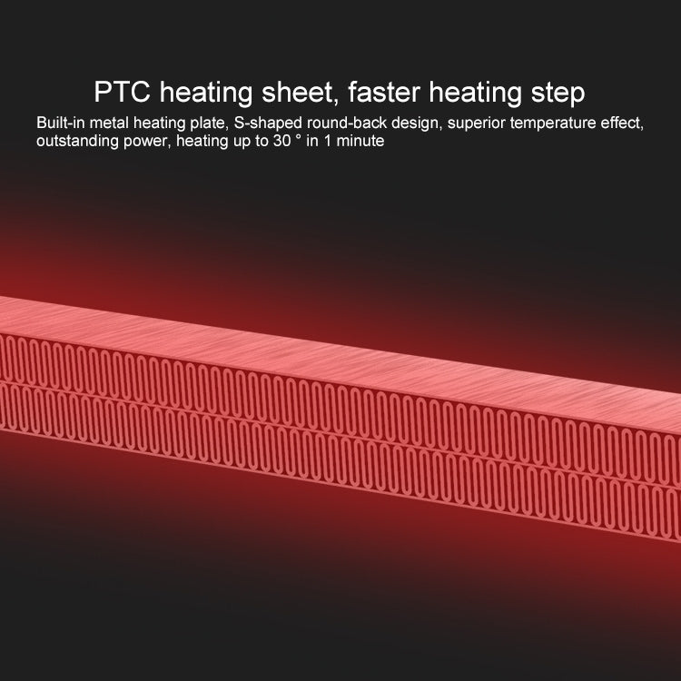 Scaldapiedi per ufficio domestico Riscaldatore elettrico Ventilatore di aria calda Scaldapiedi a induzione intelligente