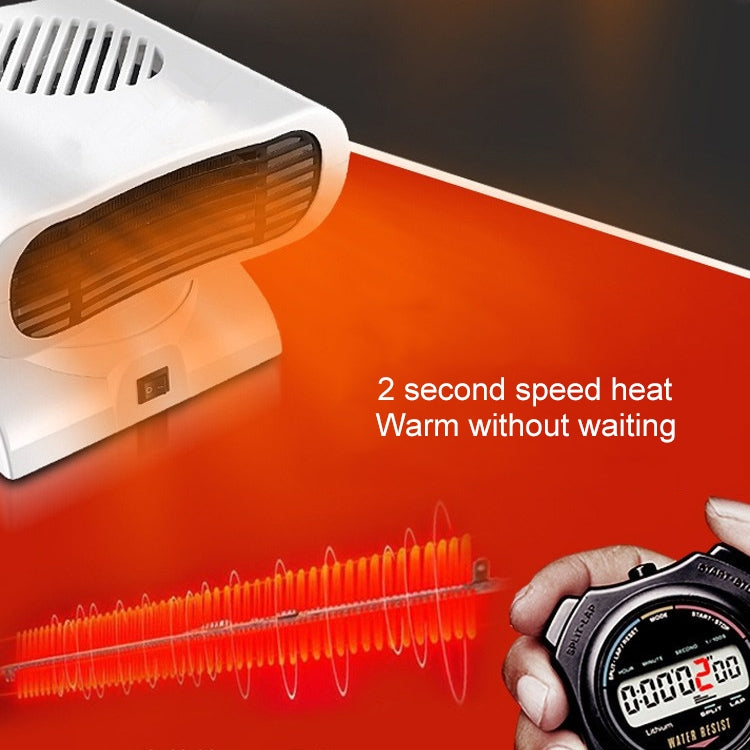 Mini Radiator Heater with Shaking Head Electric Heater Warm Air Blower