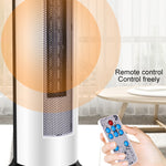 Ventilatore a torre riscaldante 2200W con telecomando