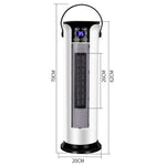 Ventilatore a torre riscaldante 2200W con telecomando