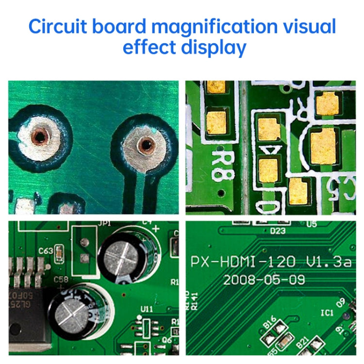 4.3 inch 720P HD Industrial Digital Microscope