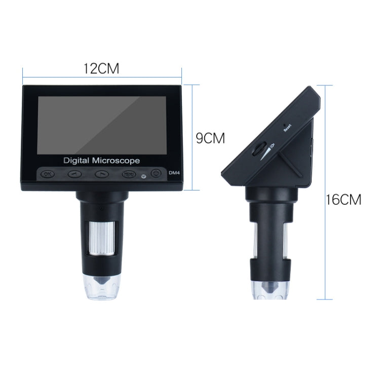 4.3 inch 720P HD Industrial Digital Microscope