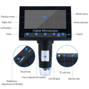 4.3 inch 720P HD Industrial Digital Microscope
