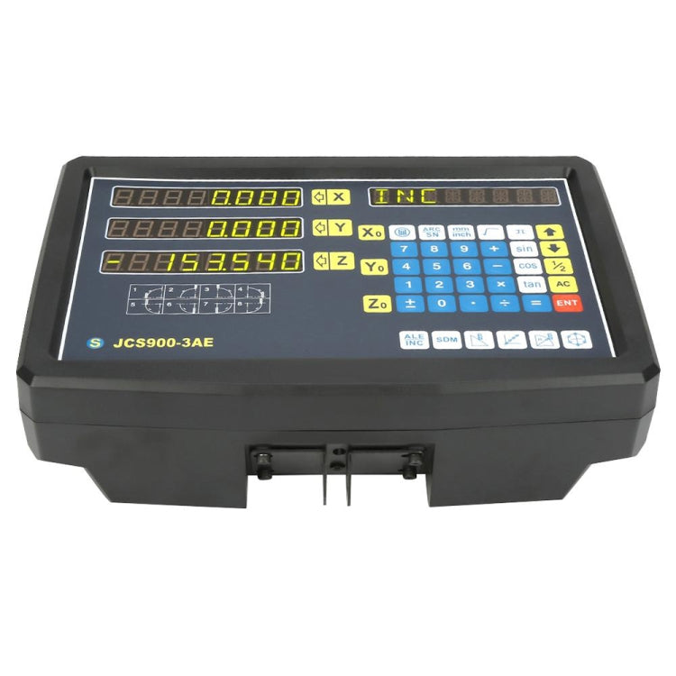 Tornio digitale JCS900-3AE con display a tre assi