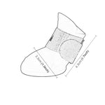Adorabili scarpe per cani da compagnia Stivali di gomma color caramello per cuccioli Scarpe da pioggia impermeabili, S, Dimensioni: 4,3 x 3,3 cm, Size: S 4.3 x 3.3cm S, Size: 4.3 x 3.3cm, Size: S 4.3 x 3.3cm