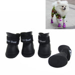 Scarpe impermeabili in gomma per cani taglia M 5x4 cm