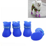 Scarpe impermeabili in gomma per cani taglia M 5x4 cm
