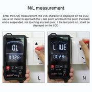 Multimetro digitale touch ultrasottile HY128B