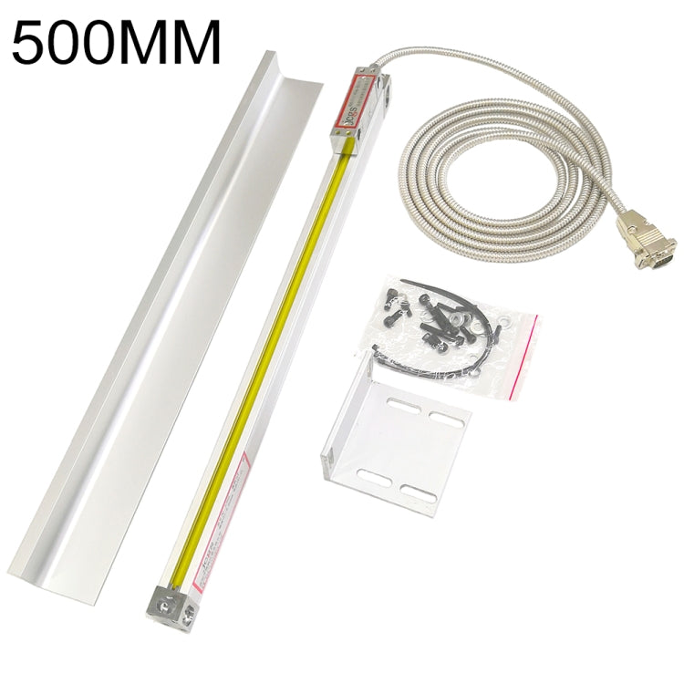 Measuring range 500 mm Milling lathe Digital readout Encoder Grating Electronic ruler Linear scale, 500mm
