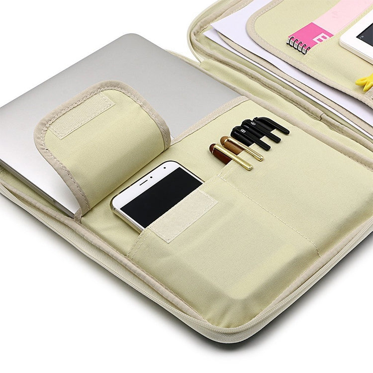 Borsa portadocumenti A4 per cartelle portadocumenti multiuso con cerniera per forniture per ufficio