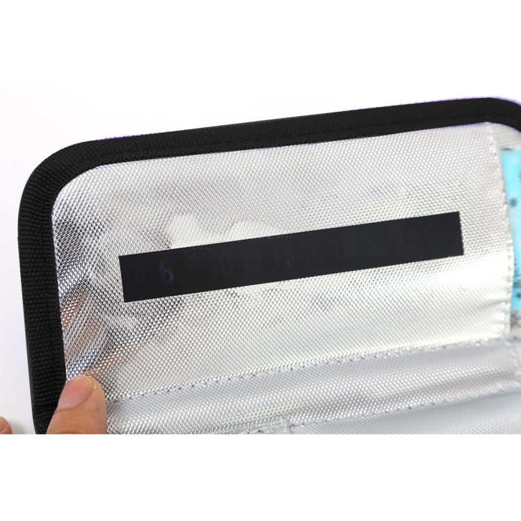 Il viaggio ha bisogno di una borsa termica per esterni. Borsa per la conservazione dell'insulina, dimensioni: 20,3 x 10 x 5 cm