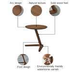 ZH63379 Tavolino rotondo creativo multifunzionale in legno nordico per piccolo appartamento