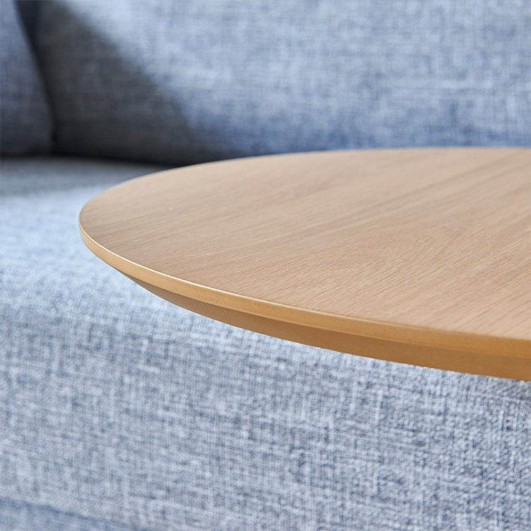 ZH63379 Tavolino rotondo creativo multifunzionale in legno nordico per piccolo appartamento