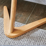 ZH63379 Tavolino rotondo creativo multifunzionale in legno nordico per piccolo appartamento
