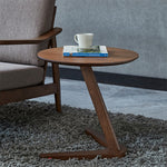 ZH63379 Tavolino rotondo creativo multifunzionale in legno nordico per piccolo appartamento