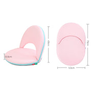 Sedia per allattamento al seno per donne incinte con schienale pieghevole multifunzionale, 5 velocità / grande, 5-Speed / Large(Light Pink), 5-Speed / Large(Light Purple), 5-Speed / Large(Cyan), 5-Speed / Large(Baby Blue)