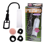 Pompa per vuoto per estensore maschile in ABS e silicone