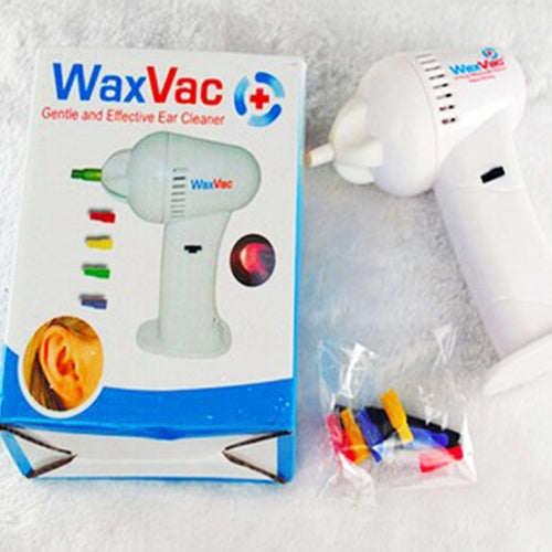 WaxVac Dispositivo elettrico per la pulizia delle orecchie dei bambini adulti, delicato ed efficace, Ear Care Tools 1