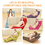 Divano Pigro Tatami Pieghevole Reclinabile 205x56x20 cm