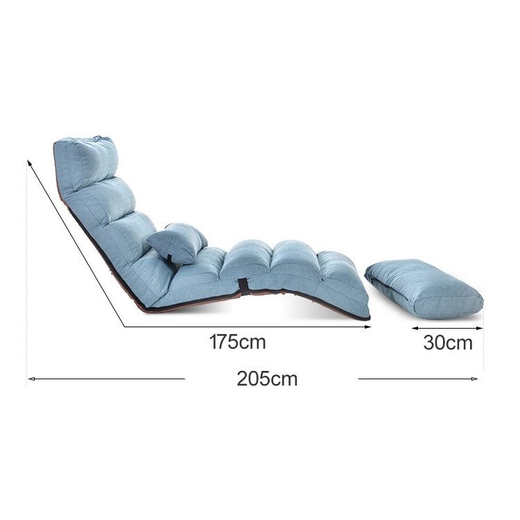 Divano Pigro Tatami Pieghevole Reclinabile 205x56x20 cm